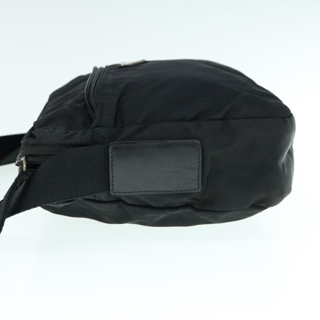 PRADA Shoulder Bag Nylon Black  yk9971