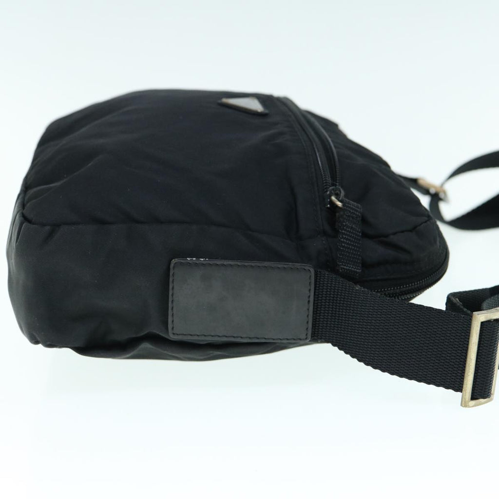 PRADA Shoulder Bag Nylon Black  yk9971