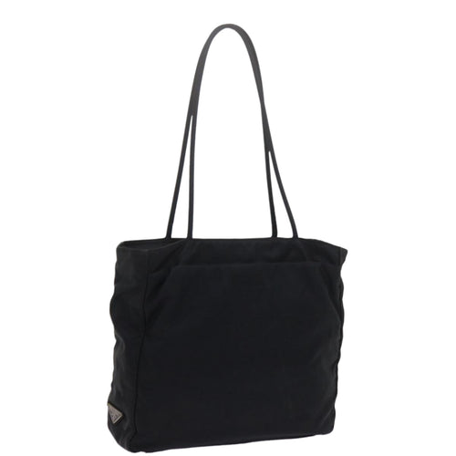 PRADA Shoulder Bag Nylon Black  yk9973