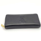 YSL Yves Saint Laurent Zippy Black Wallet