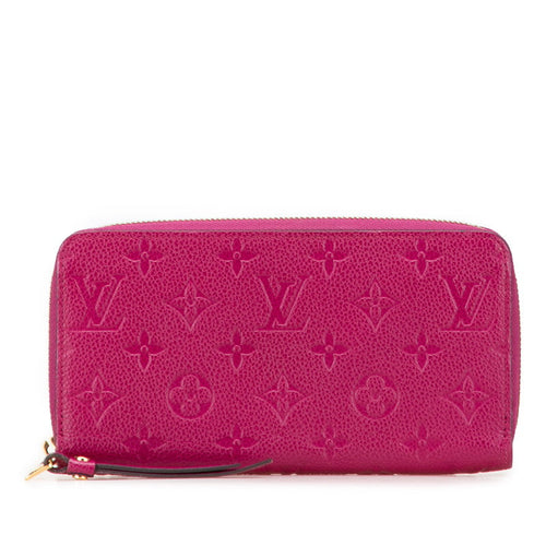 Louis Vuitton Zippy Wallet Monogram Empreinte Long Wallet