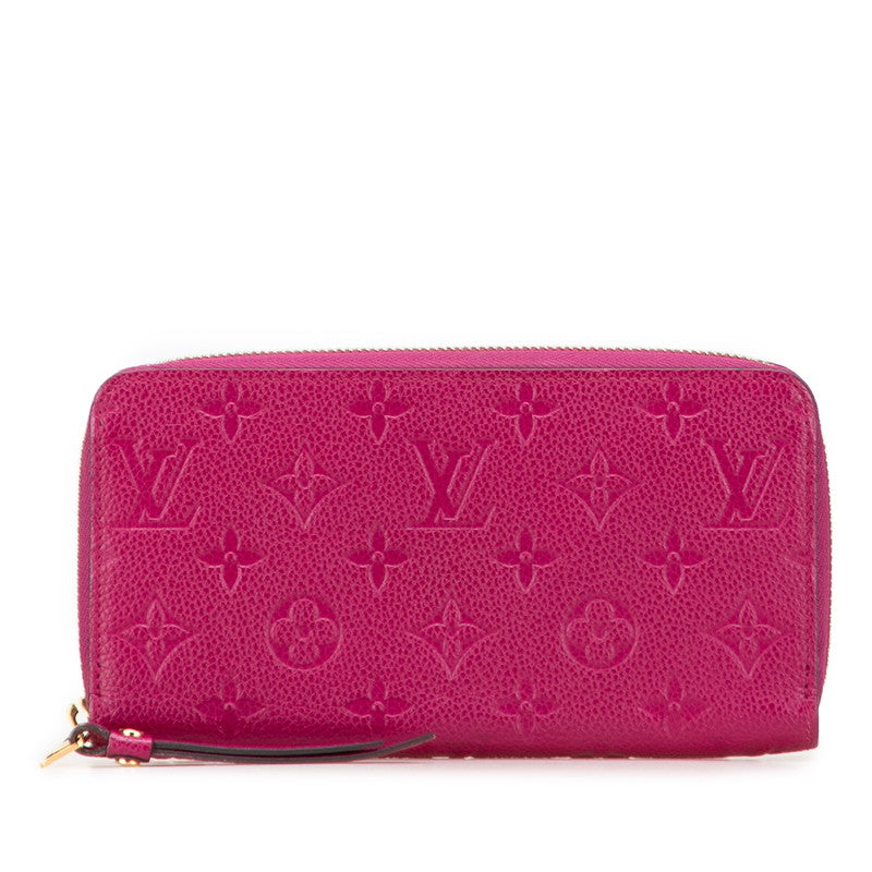 Louis Vuitton Zippy Wallet Monogram Empreinte Long Wallet