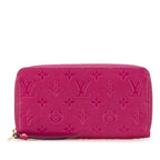 Louis Vuitton Zippy Wallet Monogram Empreinte Long Wallet