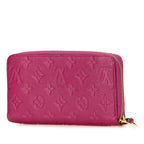 Louis Vuitton Zippy Wallet Monogram Empreinte Long Wallet