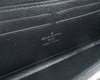 Louis Vuitton Leather Clemence Long Wallet